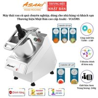 Máy Thái Rau Củ Quả Công Nghiệp Asaki VC65MS Thương hiệu Nhật Bản Công Suất Cực Lớn 750W - Nhập Khẩu
