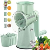 Máy thái rau củ TIEZI, Máy cắt rau bằng tay quay, Máy xay rau củ 5 cánh tay hiệu quả Veggie