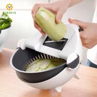 Máy thái rau củ xoay LABAICAI với dụng cụ gọt vỏ Tiện ích nhà bếp Khoai tây