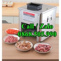 Máy thái thịt bò, lợn tươi sống, thái tai heo làm nem thính