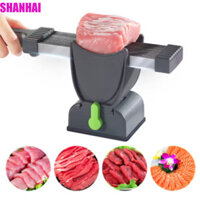 Máy thái thịt bò SHANHAI, Máy thái thịt bằng thép không gỉ có thể điều chỉnh, Hướng dẫn sử dụng tiết kiệm nhân công hiệu quả Máy hủy thịt tươi Nấu ăn