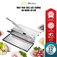 Máy thái thịt, cắt xương, chặt gà, đồ đông lạnh đa năng inox 304, Thương hiệu Foodcom, Bảo hành 12 tháng
