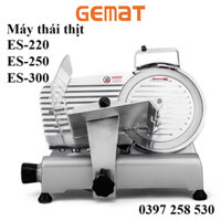 Máy Thái Thịt Chín Giò Chả Thịt Nguội  ES250 ES300 Máy Cắt Thịt Đông Lạnh Bán Tự Động Inox Điều Chỉnh Độ Dày 0.5-12mm