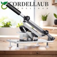Máy thái thịt CORDELLAUB, Máy cắt thịt thiết kế lò xo bằng thép không gỉ, Máy cắt thịt có thể điều chỉnh đa chức năng Máy hút chống trượt Máy cắt thực phẩm chống gỉ Doanh nghiệp