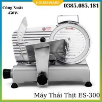 Máy thái thịt đông lạnh ES-300 ,  Công suất: 420W  , Độ dày lát cắt: 0.5 – 18 mm , Bán Tự Động Inox , Hàng Chính Hãng