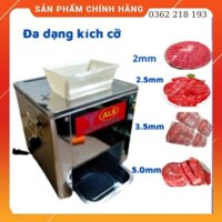 Máy Thái Thịt Tươi Sống ALS-70 Loại 1 Cửa Dao 2.0MM 2.5MM 3.5MM 5.0MM Thái Thịt Bò Thịt Nướng Bún Chả Thái Sợi Lạp Xưởng