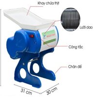 Máy thái thịt tươi sống đa năng, Máy cắt thịt, Máy thái tai heo, Máy cắt thịt chín, Máy thái thịt bò RS 70D