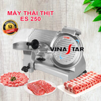 Máy Thái Thịt Tươi Sống, Thịt Bò, Gà, Heo. Máy Thái Lát Giò Có Chỉnh Cỡ Thái ES-250. Công suất 320W