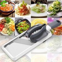 Máy thái thực phẩm FUNG Mandoline, Máy thái lát Mandoline cầm tay an toàn 3 chế độ, Máy thái lát phô mai cầm tay thoải mái có thể điều chỉnh độ dày
