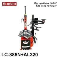 Máy tháo vỏ, máy ra vào lốp xe ô tô, xe du lịch, xe tải nhỏ BRIGHT LC-885N kèm bộ hỗ trợ tháo lốp AL320 - Thiết bị Spro