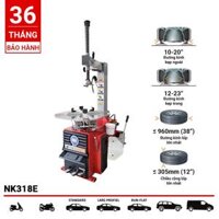 Máy tháo vỏ xe, máy ra vào lốp xe máy, tay ga, ô tô NK NK318E công nghệ Italy