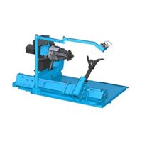 Máy tháo vỏ xe tải, máy ra lốp xe tải lớn, container TITANO STD-356 liên doanh Ý