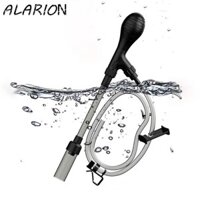 Máy thay nước bể cá ALARION, Máy bơm thay nước điều chỉnh lưu lượng nước cầm tay, Dụng cụ làm sạch bể cá Máy hút bụi Siphon bán tự động Máy hút bụi sỏi Siphon cho bể cá