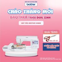 Máy Thêu Bàn Vi Tính Cao Cấp Brother NV880E Kết Nối Wifi, Màn hình LCD cảm ứng màu