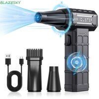 Máy thổi bạo lực BLAZESKY, Bàn phím máy tính thổi bụi Máy thổi khí Mini, Điện 130000Rpm Turbo Jet Fan Jet Blower Duct Quạt Làm sạch