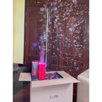 Máy Thổi Bong Bóng Tự Động Có Đèn Led Kèm Pin, Máy Bắn Bong Bóng Pháo Hoa Vui Nhộn