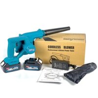 Máy thổi bụi cầm tay dùng pin MAKITA máy thổi bụi hút bụi công suất 680W 2 pin kèm sạc