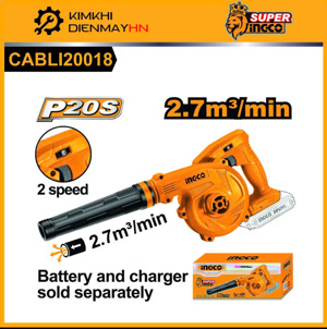 Máy thổi bụi dùng pin Ingco CABLI20018