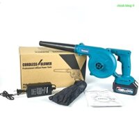 Máy thổi bụi Makita 199V đa năng - THỔI HÚT 2 TRONG 1 - Máy thổi hút bụi công suất lớn 680W Chinh hang