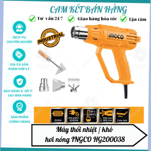 Máy thổi hơi nóng Ingco HG200038