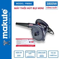 Máy thổi hút bụi mini MAKUTE PB004 công suất 600W chính hãng, motor lõi đồng 100%