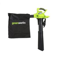 MÁY THỔI HÚT LÁ CÂY DÙNG PIN 40V GREENWORKS 24227