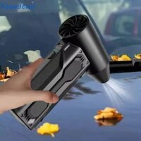 Máy thổi khí điện FOUNDTWO, 160000Quạt phản lực Mini Turbo tốc độ gió RPM 52m / s, Máy thổi khô siêu phản lực 3 tốc độ có thể sạc lại bằng đèn Máy hút bụi khí nén Vệ sinh xe hơi