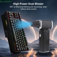 Máy thổi Mini BLAZESKY, Quạt máy hút bụi tốc độ cao Turbo Jet, Dụng cụ làm sạch bền bỉ 1300000 Rpm Làm sạch tuyết Máy lau bụi không khí điện