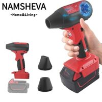 Máy thổi Mini quạt phản lực NAMSHEVA, 130000 Máy hút bụi không dây động cơ không chổi than RPM, Máy thổi bụi Mini 18V cho Makita / Milwaukee / Dewalt