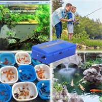 Máy Thổi Sục Oxy bể cá Dùng Chạy bằng Pin Sủi Bể Cá Cảnh Mini ********