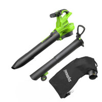 Máy thổi và hút lá dùng pin 40V Greenworks BVF444 (Chưa Pin & Sạc)