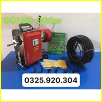 Máy thông cống GQ180-900W công suất lớn💰FREESHIP💰gồm cuộn D16(15m)+cuộn D8(5m)+đầu thông D16