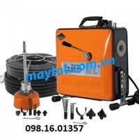 Máy thông cống lò xo GQ150 - Công suất 2200W. Bảo hành 1 năm