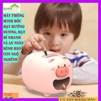 MÁY THÔNG MINH BÓC HẠT HƯỚNG DƯƠNG, HẠT BÍ NHANH VÀ AN TOÀN HÌNH HEO CON NGỘ NGHĨNH "BAHAMAR" Tách vỏ hạt hiệu  quả