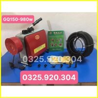 máy thông tắc cống lò xo GQ150 công suất 980w , dây thông bồn cầu , thông nhà vệ sinh , dây lò xo , thông cống nghẹt ...