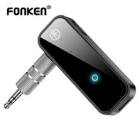 Máy thu phát bluetooth FONKEN 2 trong 1 giắc cắm AUX 3.5mm kết nối không dây cho ô tô/máy tính/tai nghe mic thụ cảm 5.0