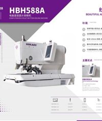 MÁY THÙA KHUY TRÒN ĐIỆN TỬ  HIKARI -HBH588A