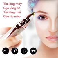 Máy tỉa lông mày, bút tỉa lông mày 2in1, máy cạo lông mini sạc pin chống nước nhỏ gọn tiện lợi