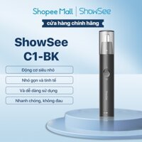 Máy tỉa lông mũi Enchen EN001 ShowSee C1-BK cầm tay có thể tháo rời với dao cắt hai lưỡi xoay 360 ° chất lượng cao