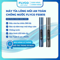 Máy Tỉa Lông Mũi Flyco FS5615 - Đầu Vòm 3 Chiều Bảo Vệ Niêm Mạc Mũi Nhạy Cảm Chống Nước Chính Hãng