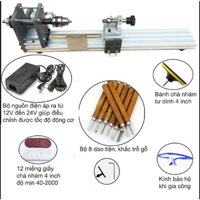 Máy tiện gỗ mini Size lớn, cỡ lớn