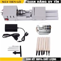 Máy tiện gỗ mini tặng kèm dao tiện