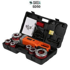 Máy tiện ren ống cầm tay Shida SD50