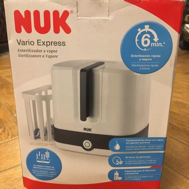 Máy tiệt trùng bình sữa NUK Vario Express