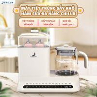 Máy tiệt trùng bình sữa Chilux, sấy khô, hâm sữa đa năng CHILUX C1 - Đun sôi khử clo, hấp thức ăn