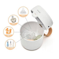 Máy tiệt trùng cầm tay di động Ecomom ECO-203 Light cho ti giả, núm ti và gặm nướu bé