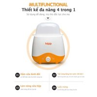 Máy tiệt trùng hâm sữa bình đôi HIBB