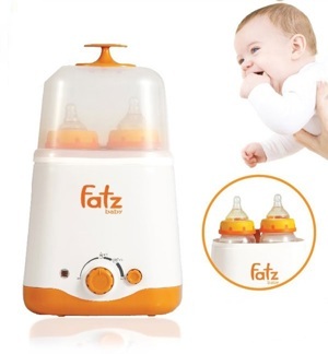 Máy tiệt trùng hâm sữa đa năng 2 bình Fatzbaby FB3011SL