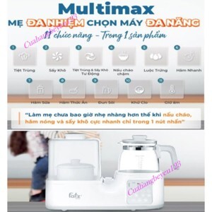 Máy tiệt trùng, hâm sữa, sấy khô Fatz Baby Multimax 3 FB9322SJ