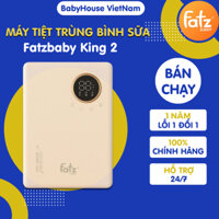 Máy tiệt trùng sấy khô Fatz Baby King 2 khử mùi UVC-LED công nghệ Anion dung tích 19L FB4799BT